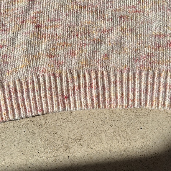 Sundown by Splendid 🔥 Crew Neck Oversized Cropped Sweater Sz XS - Picture 7 of 8